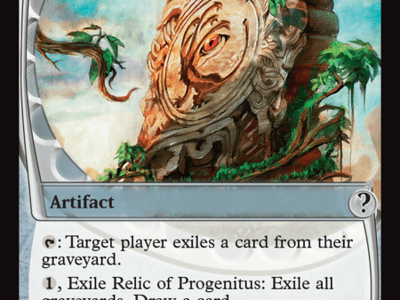 Relic of Progenitus (Future Sight) [Mystery Booster 2] Online Hot Sale