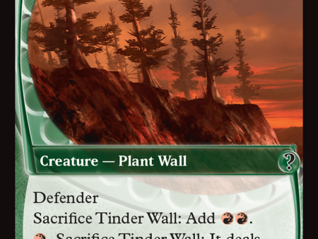 Tinder Wall (Future Sight) [Mystery Booster 2] Cheap