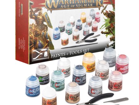 Warhammer Age of Sigmar - Paints + Tools Set (2024) For Sale