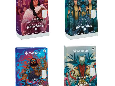 Modern Horizons 3 - Commander Decks Collector Edition set of 4 Hot on Sale