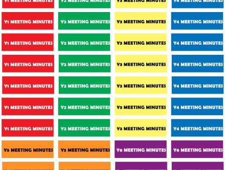 Sticker pack: meeting minutes Discount