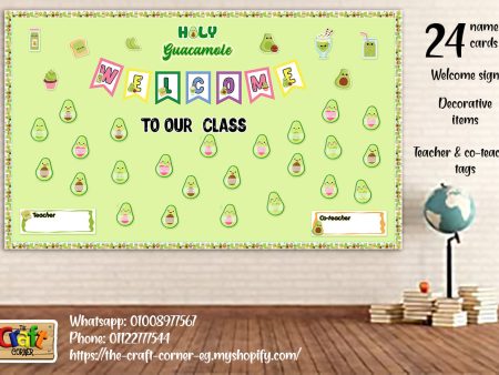 Avocado Welcome Board Set Hot on Sale