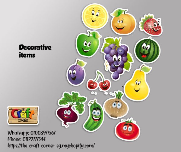 Fruits Welcome Board Set Online Hot Sale