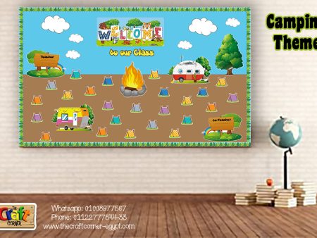 Camping Welcome Board Set Online now