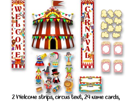 Circus Welcome Board Set For Cheap