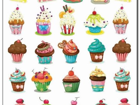 Sticker pack: Cupcakes Online now