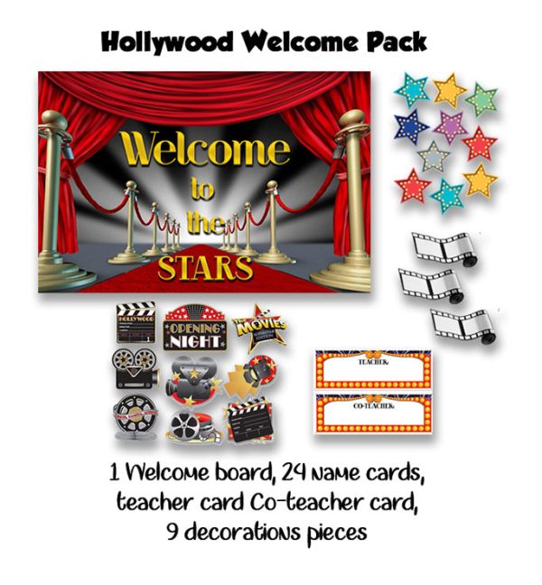 Hollywood Welcome Board Set on Sale