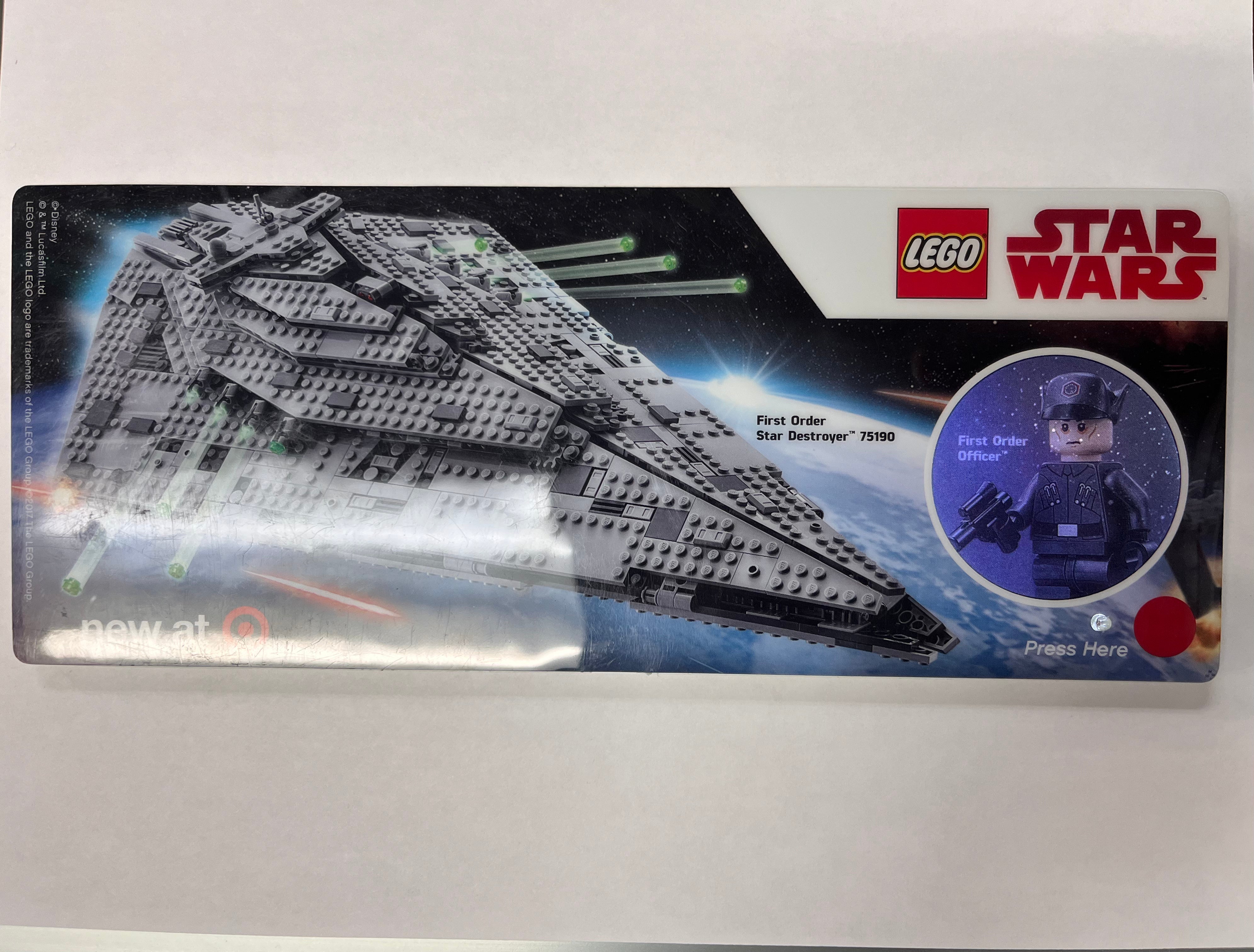 Target Store Display for First Order Star Destroyer, 75190 For Sale