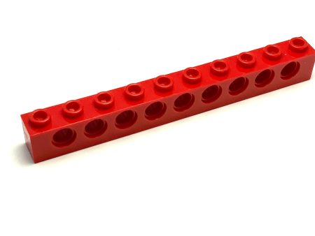 Technic, Brick 1x10 with Holes, Part# 2730 Online Sale