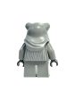 Prototype Wicket (Ewok) Hood Light Bluish Gray with Dark Bluish Gray Hands Monochrome Minifigure Online now