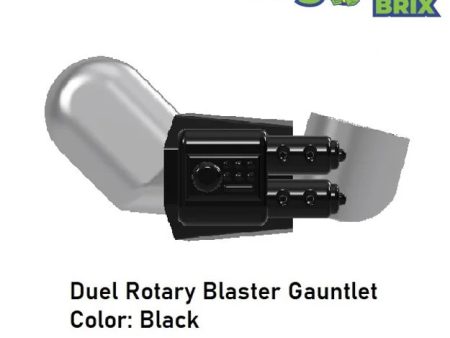 MANDALORIAN DUEL ROTARY BLASTER Gauntlet Custom for Lego Minifigure Discount