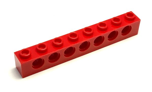 Technic, Brick 1x8 with Holes, Part# 3702 For Sale