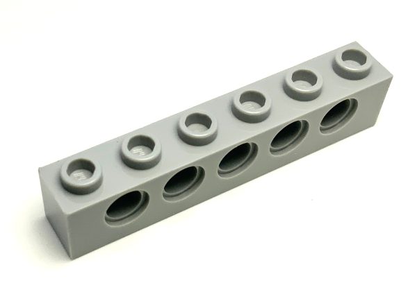 Technic, Brick 1x6 with Holes, Part# 3894 Online now