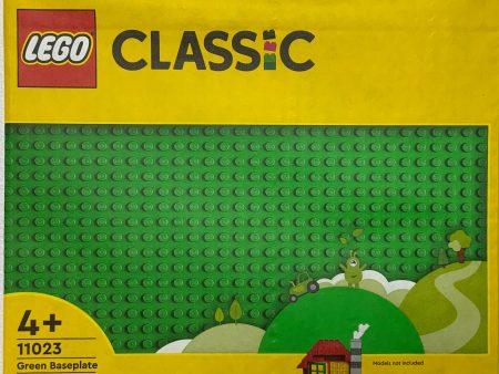 11023 Bright Green 32x32 LEGO® Baseplate Hot on Sale