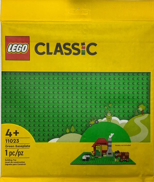 11023 Bright Green 32x32 LEGO® Baseplate Hot on Sale