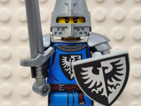 Modern Black Falcon Knight with Slit Helmet Discount