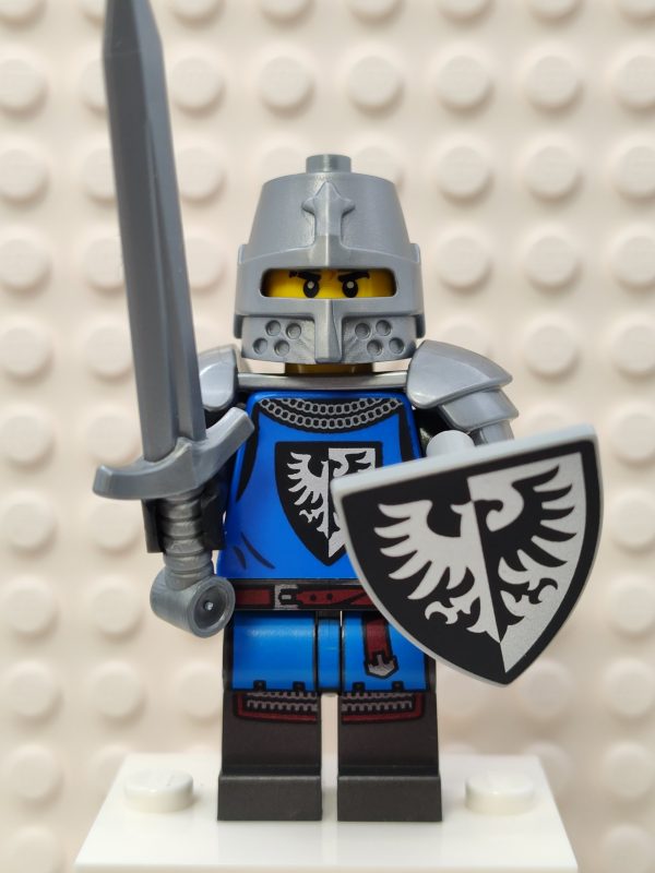 Modern Black Falcon Knight with Slit Helmet Discount