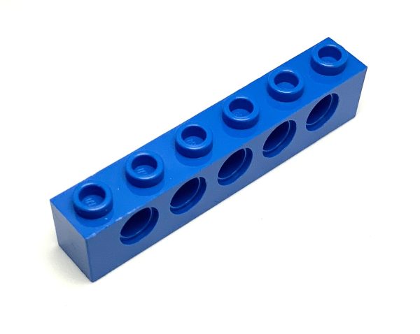 Technic, Brick 1x6 with Holes, Part# 3894 Online now