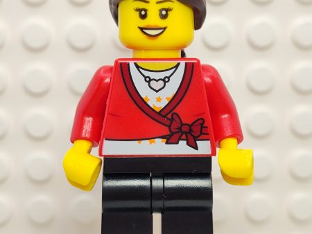 LEGO Brand Store Female (Sweater Cropped with Bow), tls088a For Sale