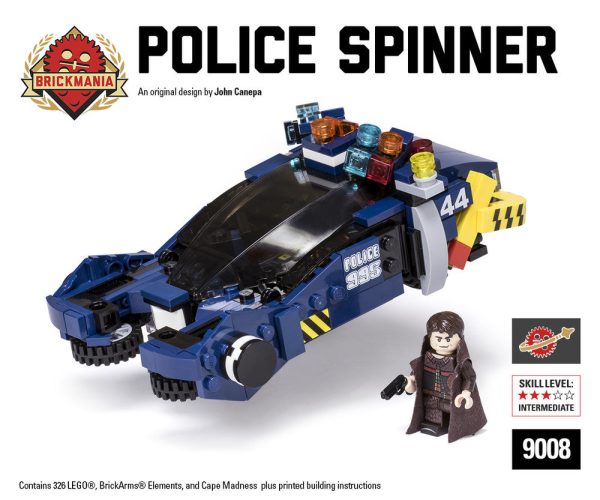 Police Spinner, 9008 Supply