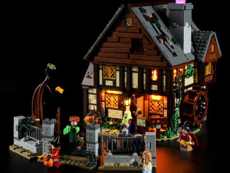 Light Kit For LEGO® Disney Hocus Pocus: The Sanderson Sisters  Cottage, 21341 Online Hot Sale