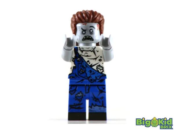 ZOMBIE Farmer Boy Billy Horror Custom Printed Lego Minifigure Online Sale