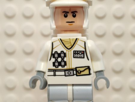 Hoth Rebel Trooper White Uniform (Frown), sw0708 For Cheap