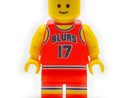 #17 Chicago Blurs - B3 Customs® Basketball Player Minifig Discount