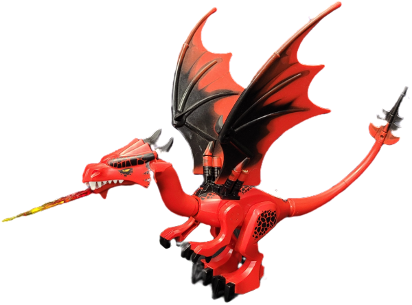 LEGO® Dragon, Castle, Red Head, Dragon04 Cheap