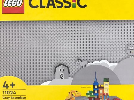 11024 Gray 48x48 LEGO® Baseplate For Sale