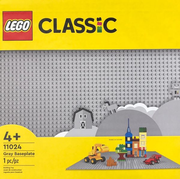 11024 Gray 48x48 LEGO® Baseplate For Sale