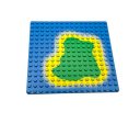 16x16 Baseplate with Island on Blue Water (3867p01) Online Sale