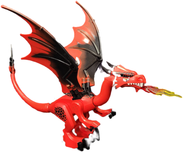 LEGO® Dragon, Castle, Red Head, Dragon04 Cheap