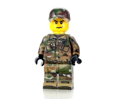 Army OCP Duty Uniform Custom Minifigure, BBARMY on Sale