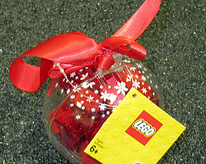 Holiday Ornament with Red Bricks (Bauble) 853344 on Sale