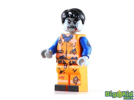 ZOMBIE Laborer Joe Horror Custom Printed Lego Minifigure Online now