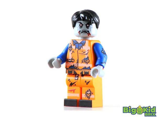 ZOMBIE Laborer Joe Horror Custom Printed Lego Minifigure Online now