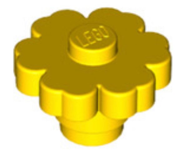 Plant Brick Round Flower Solid Stud, Part# 98262 Online Hot Sale