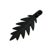 Plant Tree Palm Leaf Small, Part #6148 Supply