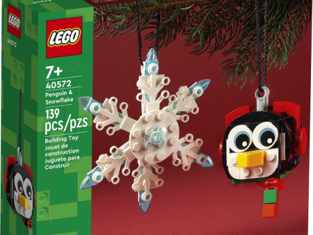 Penguin & Snowflake, 40572 on Sale