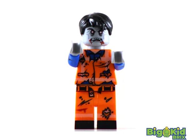 ZOMBIE Laborer Joe Horror Custom Printed Lego Minifigure Online now