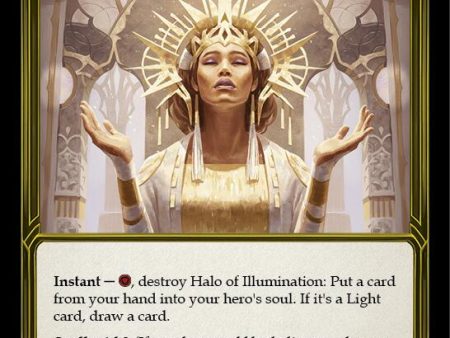 Halo of Illumination (Golden) [FAB103] (Promo)  Cold Foil Online Sale