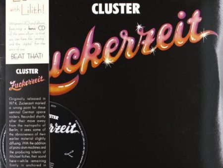 CLUSTER - ZUCKERZEIT (180 GRAM+CD) (VINYL) Cheap