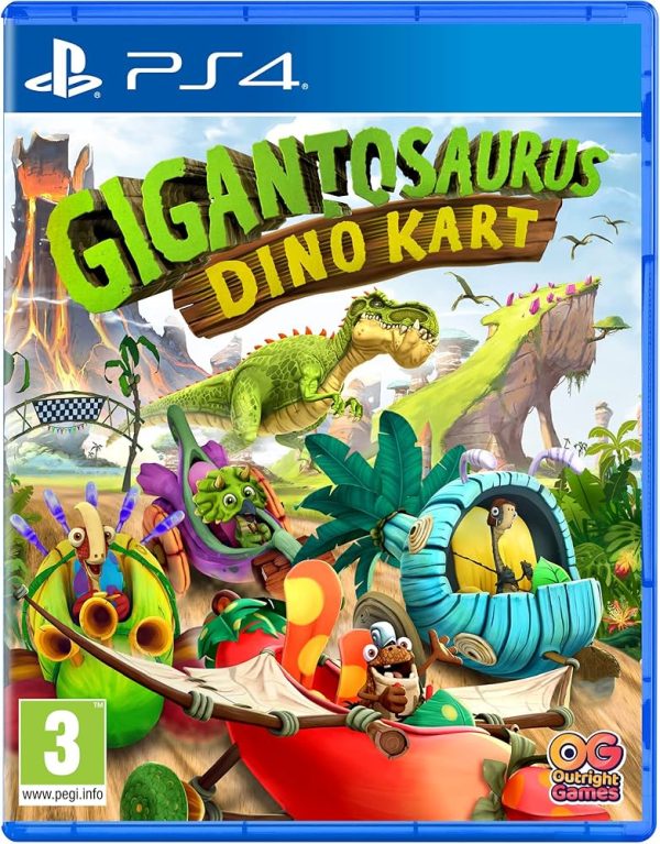 GIGANTOSAURUS DINO KART  - PS4 Supply